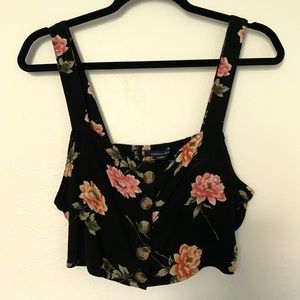 American Eagle Floral Crop Top